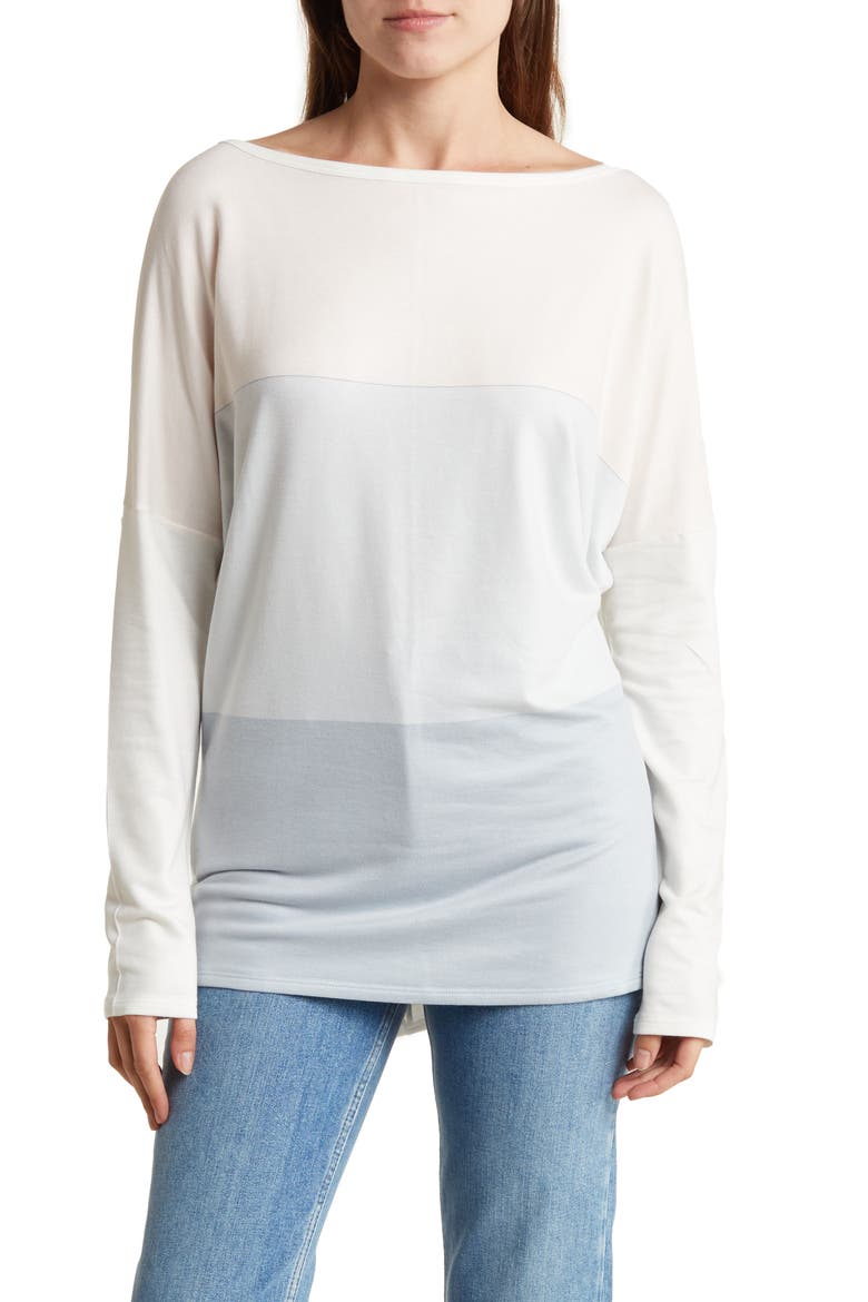 Pullover Knit Top, Main, color, SUMMER SONG