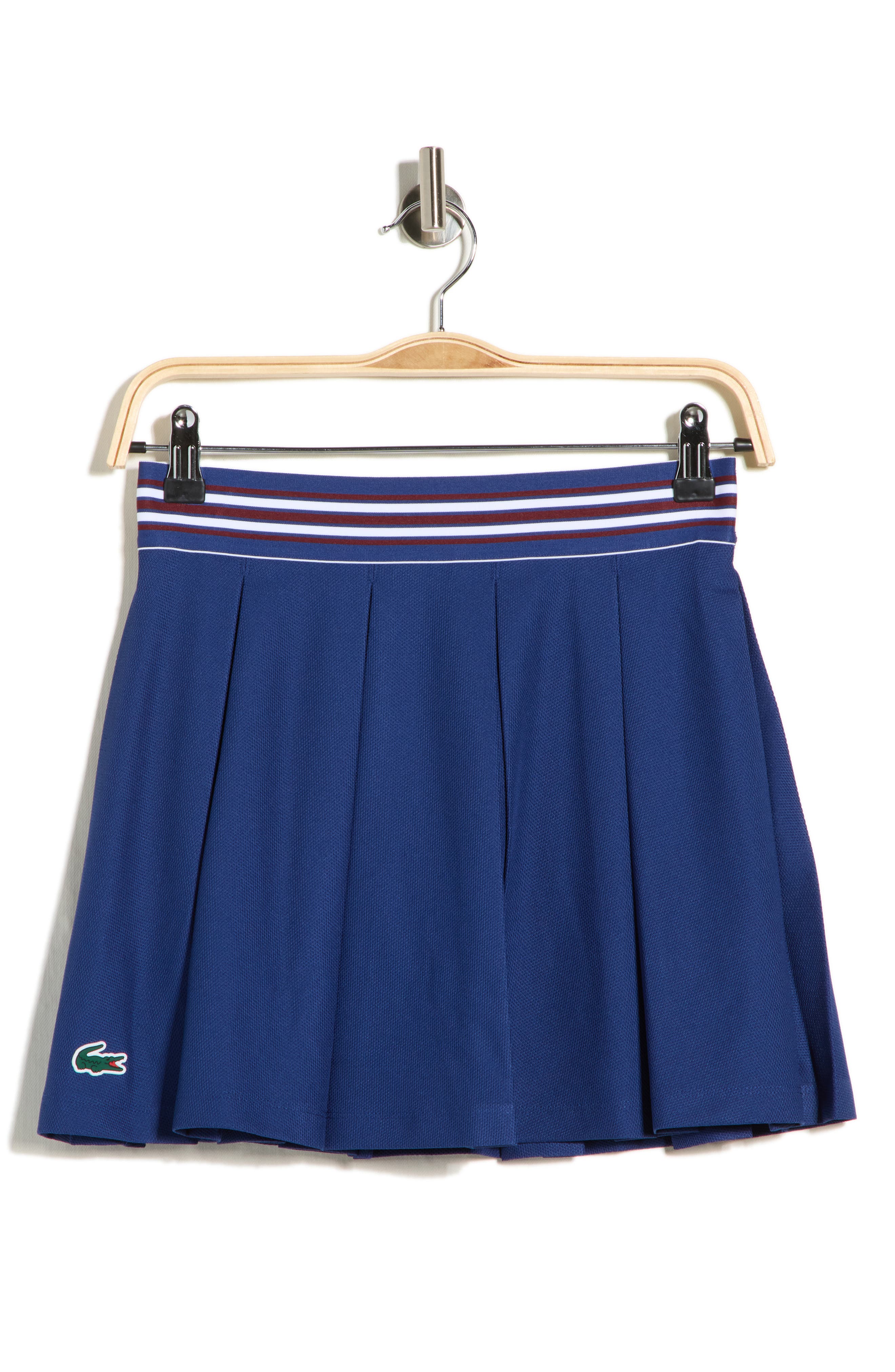 Lacoste Performance Pleated Piqué Tennis Skort