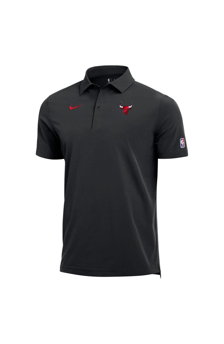 Nike Men's Nike Black Chicago Bulls 2025/26 Authentic Dri-FIT Coaches Polo, Alternate, color, Black