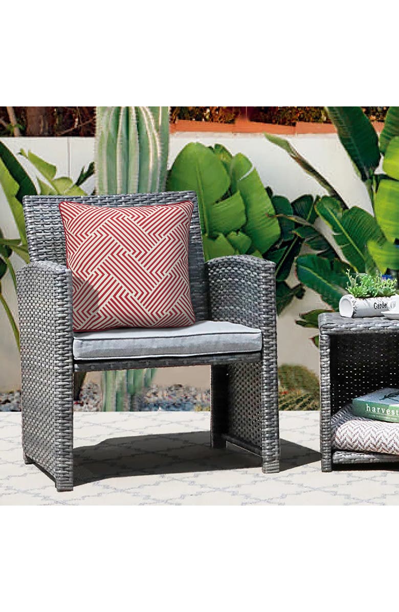 Outdoor Decor by Commonwealth Decorative Throw Pillow, Alternate, color,