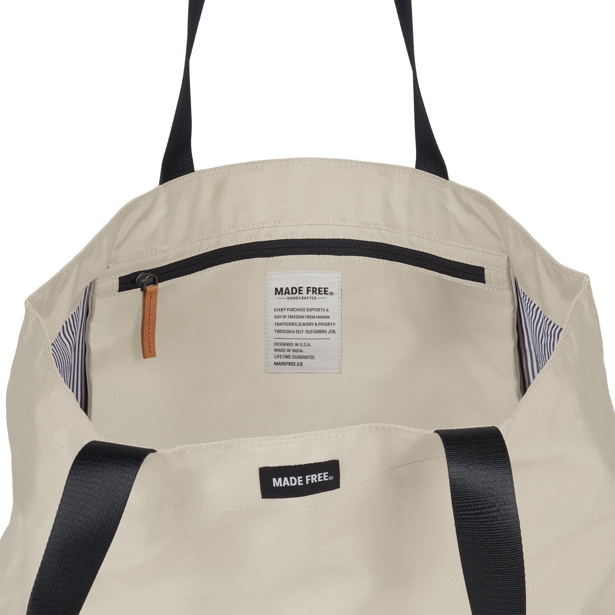 Made Free Day Tote AW Large, Alternate, color, Sand