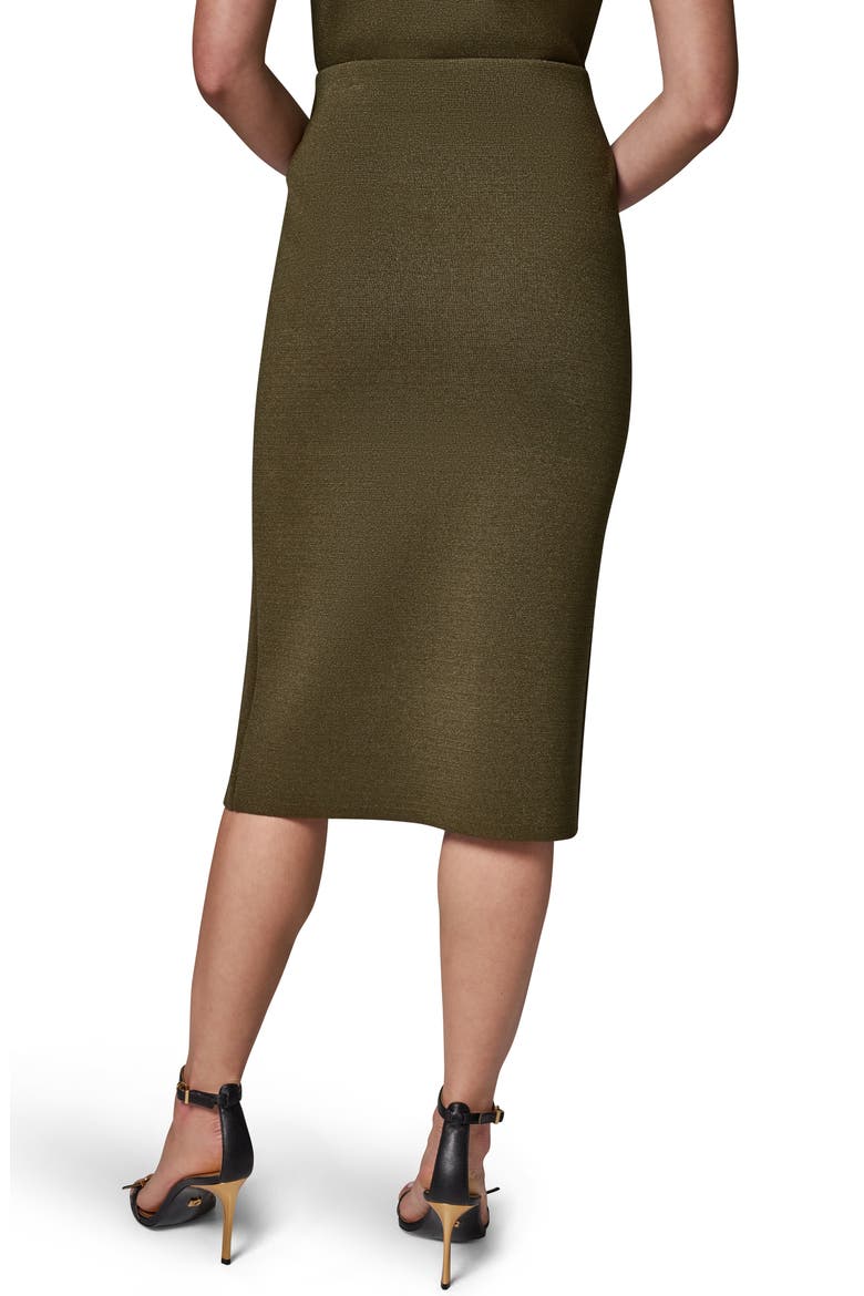 Straight Sweater Skirt, Alternate, color, OLIVE BRIN