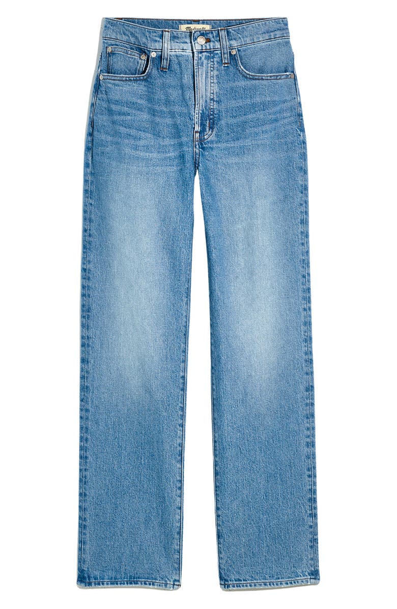 Madewell The Perfect Vintage High Waist Straight Leg Jeans, Main, color,
