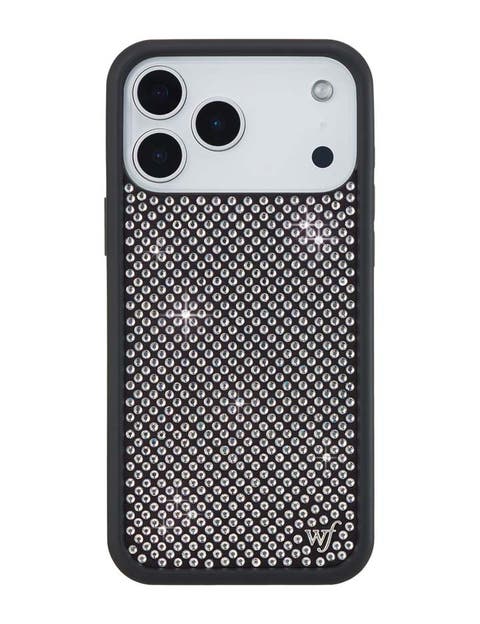 White Rhinestone iPhone 17/17e/Air/17 Pro/17 Pro Max Case