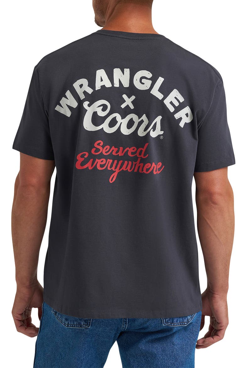 x Coors® Graphic T-Shirt, Alternate, color, BLACK