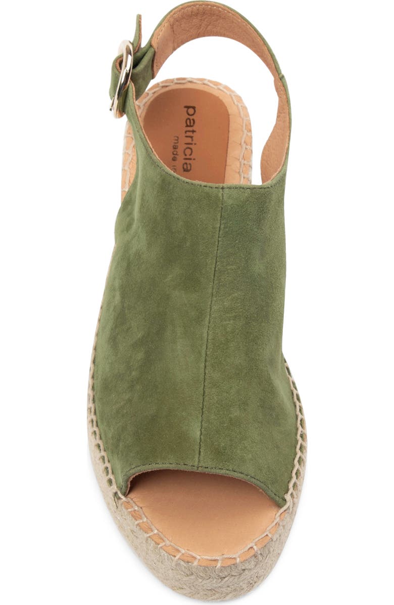 patricia green Stella Slingback Espadrille Platform Wedge Sandal, Alternate, color,