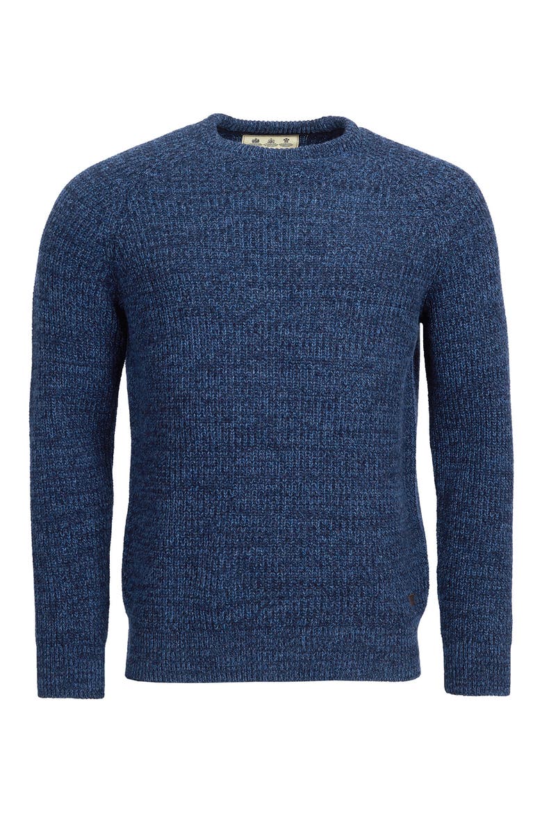 Men's Horseford Wool Crewneck Sweater, Alternate, color, NAVY