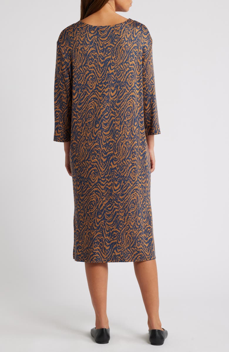 Masai Copenhagen Nikita Print Long Sleeve Dress, Alternate, color, 