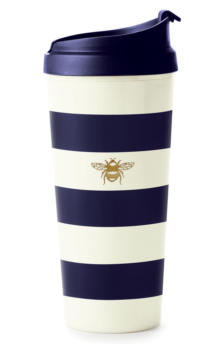 Kate Spade New York acrylic thermal travel mug, Main, color, 