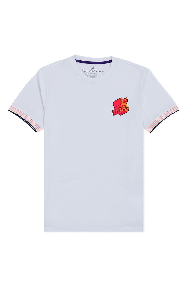 Psycho Bunny Asher 3D Logo Tee, Alternate, color, 