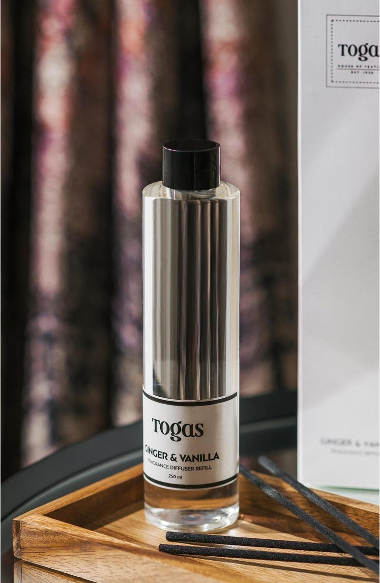 Togas Ginger&Vanilla Aromatic Diffuser, Alternate, color, White