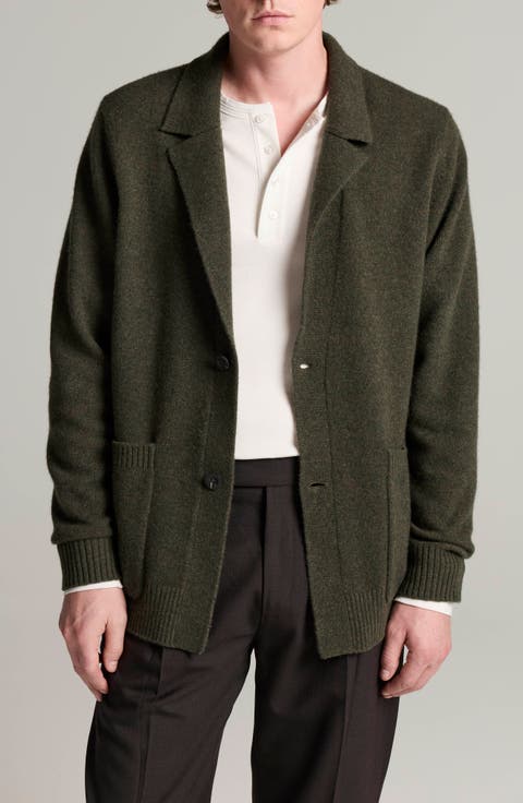 Wool & Cashmere Felted Blazer