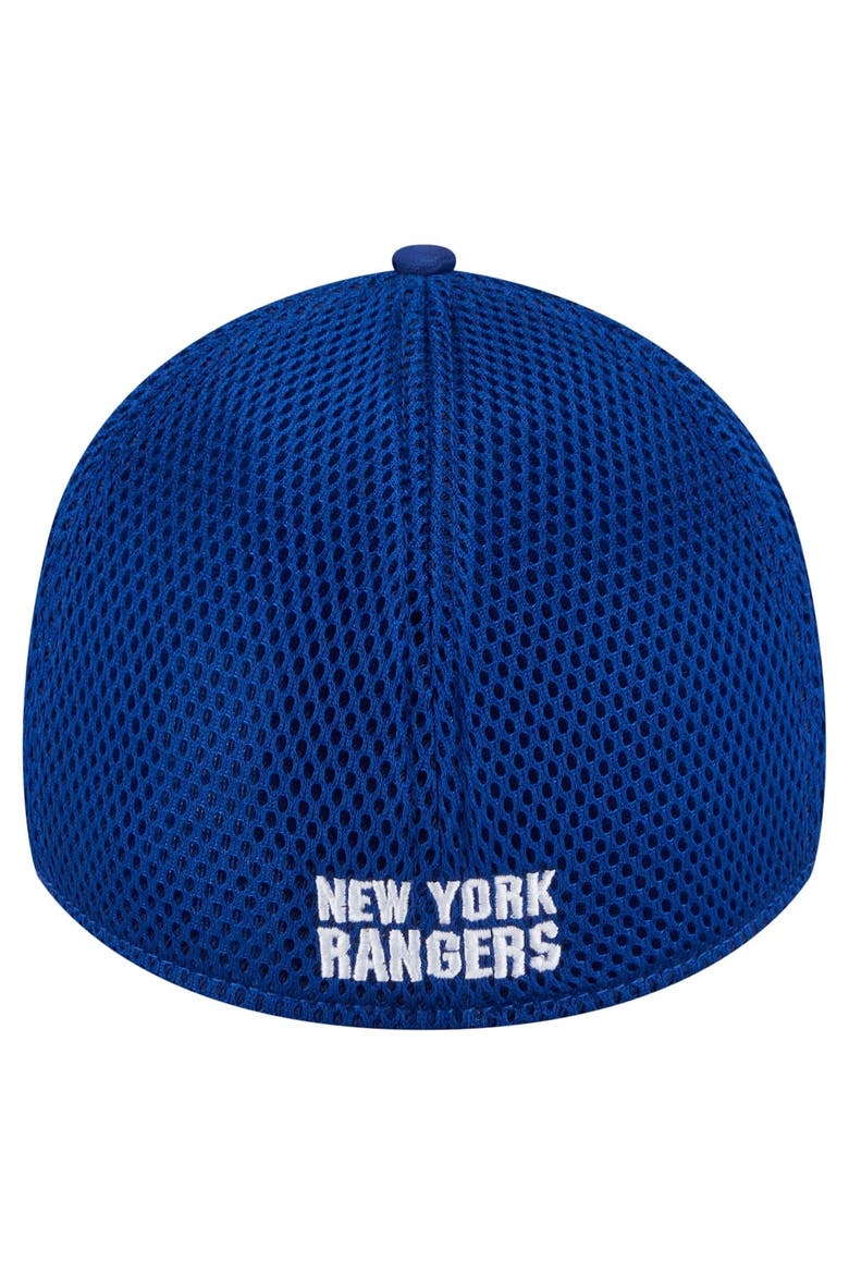 Men's New Era  Blue New York Rangers Active Subtle Camo 39THIRTY Flex Hat, Alternate, color, Blue