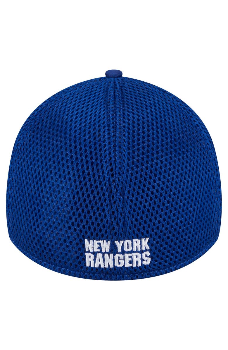 New Era Men's New Era Blue New York Rangers Active Subtle Camo 39THIRTY Flex Hat, Alternate, color, Blue