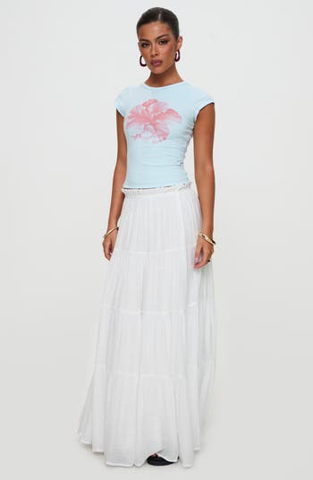 Mya Tiered Maxi Skirt