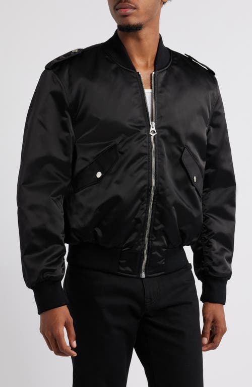 Blk Dnm Bomber Jacket In Black