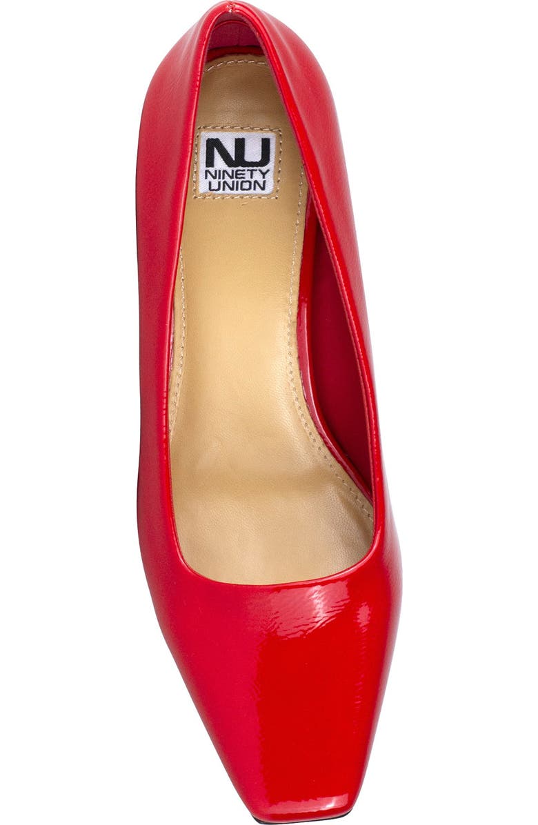 NINETY UNION Melody Snip Toe Pump, Alternate, color, Red