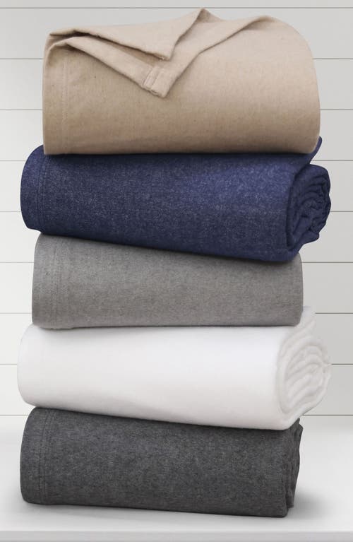 Azores Home Cotton Throw Blanket In Blue