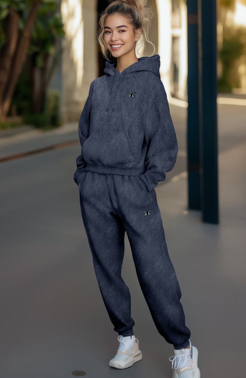 Dalix Butterfly Washed Sweatsuit