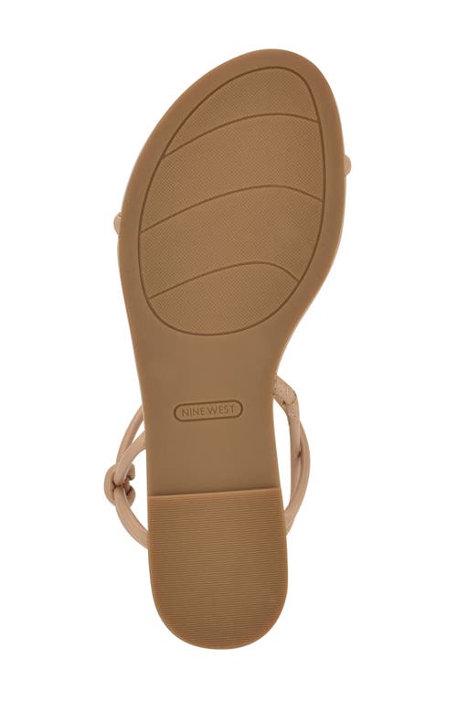 Nine West Menson Strappy Sandal In Light Pink