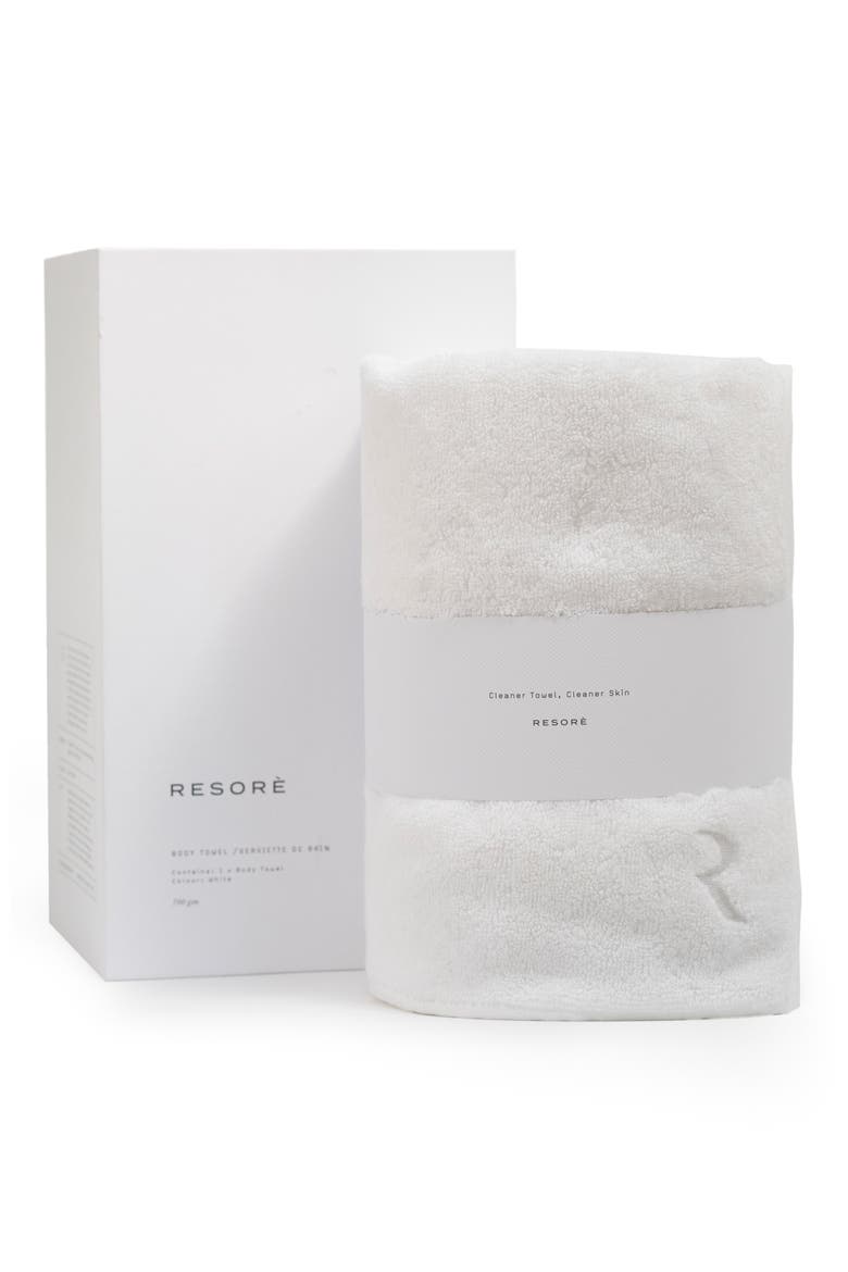 Resorè Bath Towel, Alternate, color, WHITE