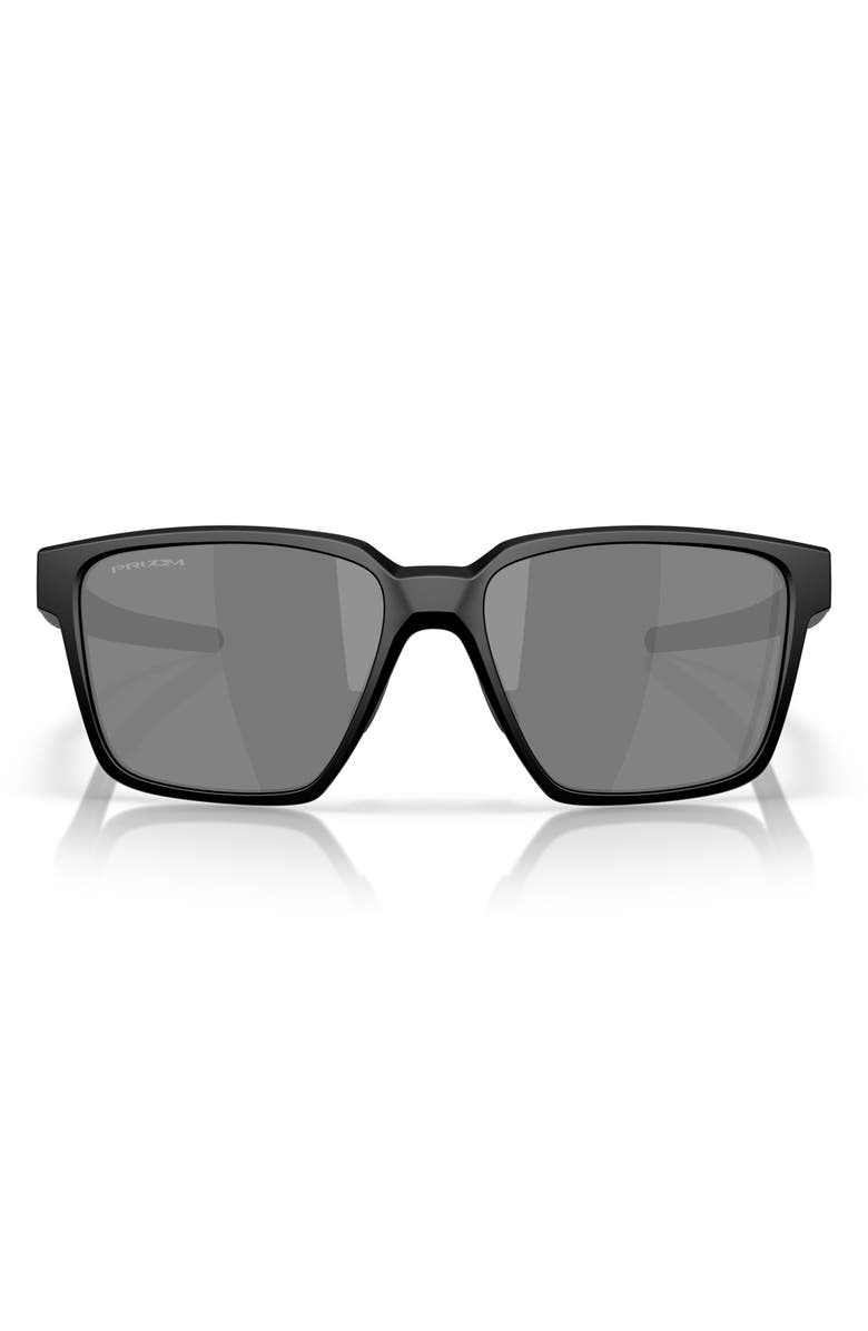 Oakley Actuator 57mm Prizm<sup>™</sup> Rectangular Sunglasses, Alternate, color, Matte Black