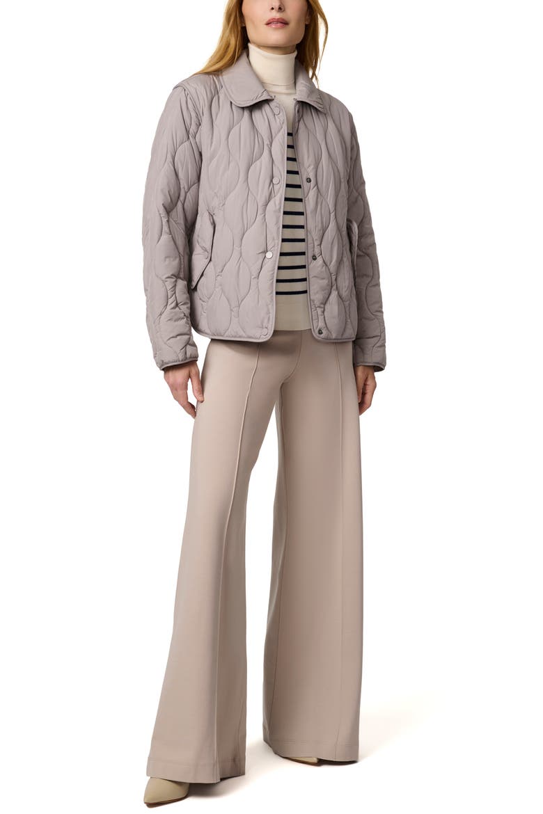 Quilted Jacket, Alternate, color, ASH