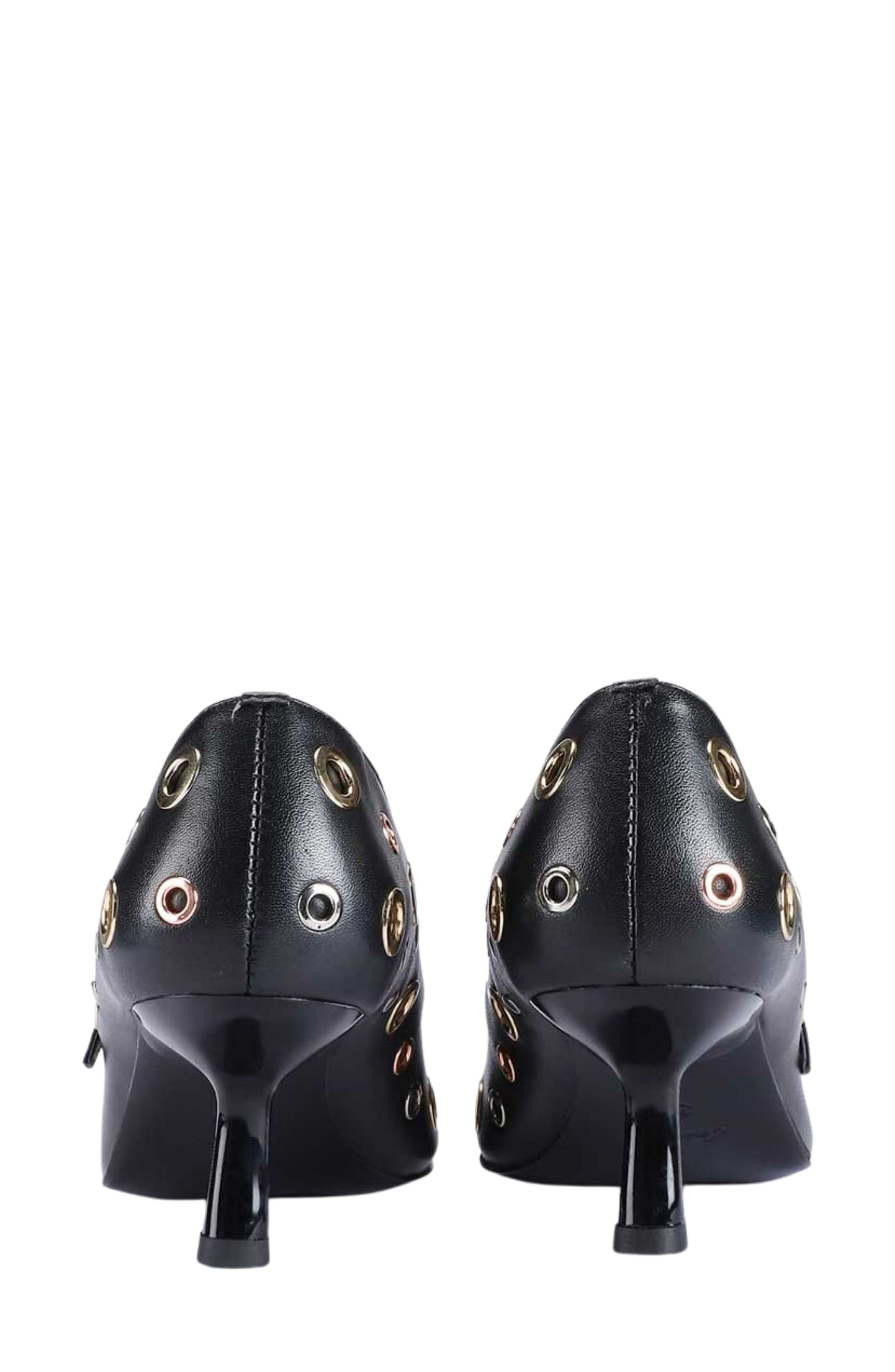 SAINT G Cosima Pointed Toe Mary Jane Pump, Alternate, color, Black