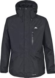 Trespass Corvo Hooded Full Zip Waterproof Jacket/Coat