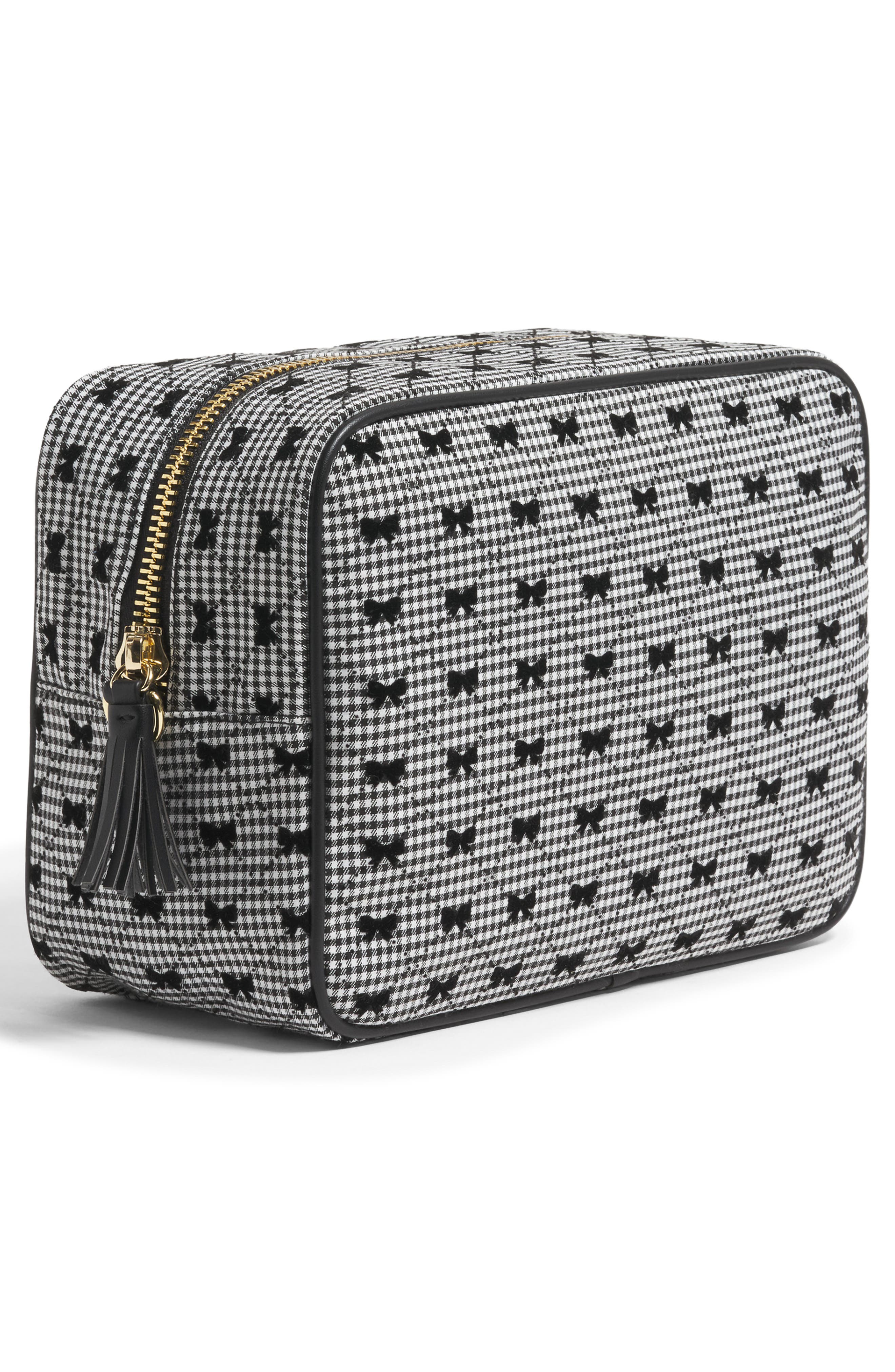 Stoney Clover Lane Large Nylon Pouch, Alternate, color, Tweed Bow