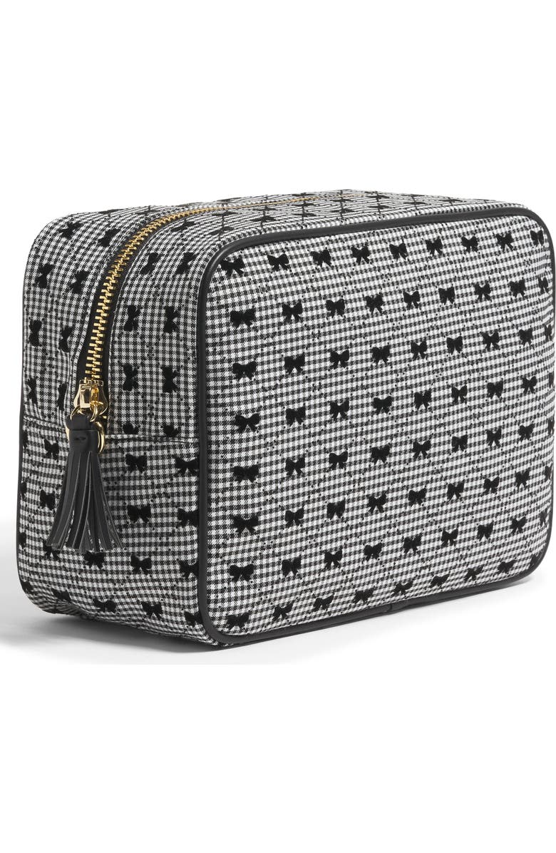 Stoney Clover Lane Large Nylon Pouch, Alternate, color, Tweed Bow