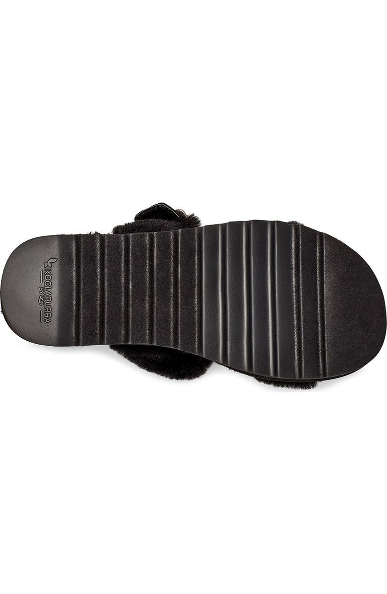 Koolaburra by UGG<sup>®</sup> Koolaburra by Ugg Faux Fur Sandal, Alternate, color,