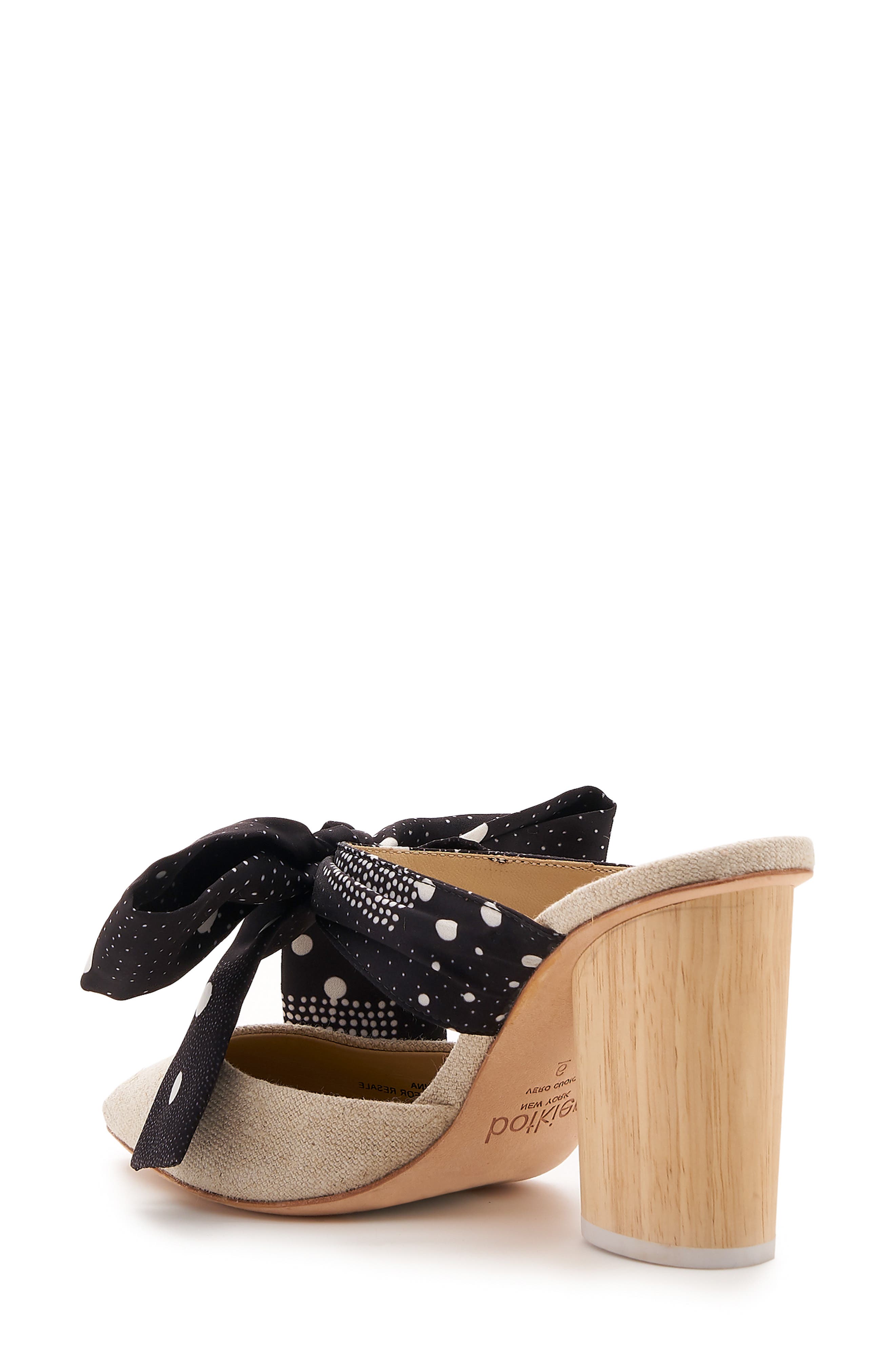Botkier Hampton Bow Pointy Toe Mule, Alternate, color, 