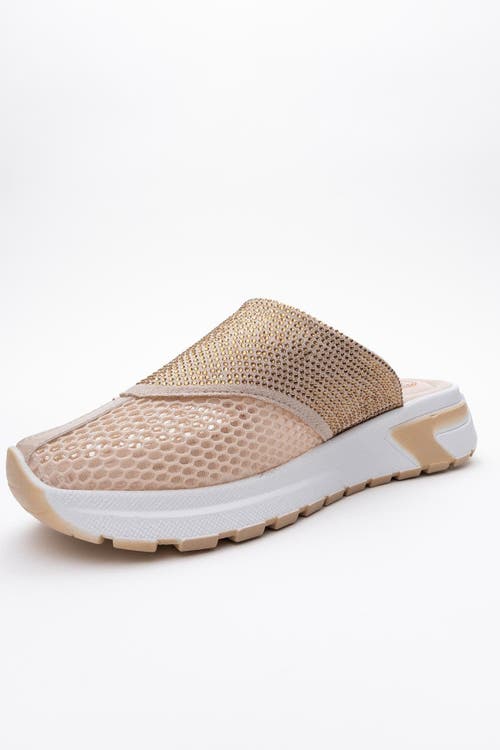 Prologue Shoes Glea Mesh Rhinestone Mules