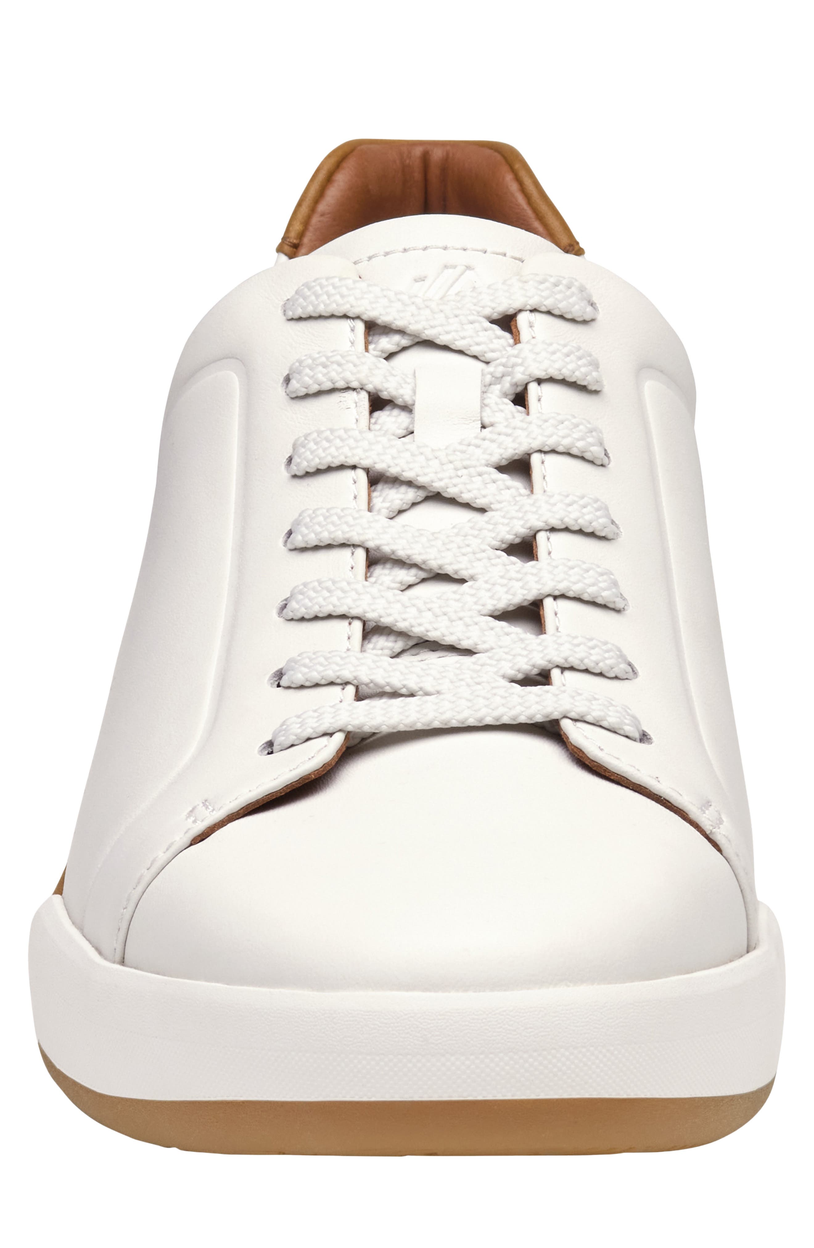 Kendall Anson Lace to Toe Sneaker, Alternate, color, WHITE FULL GRAIN