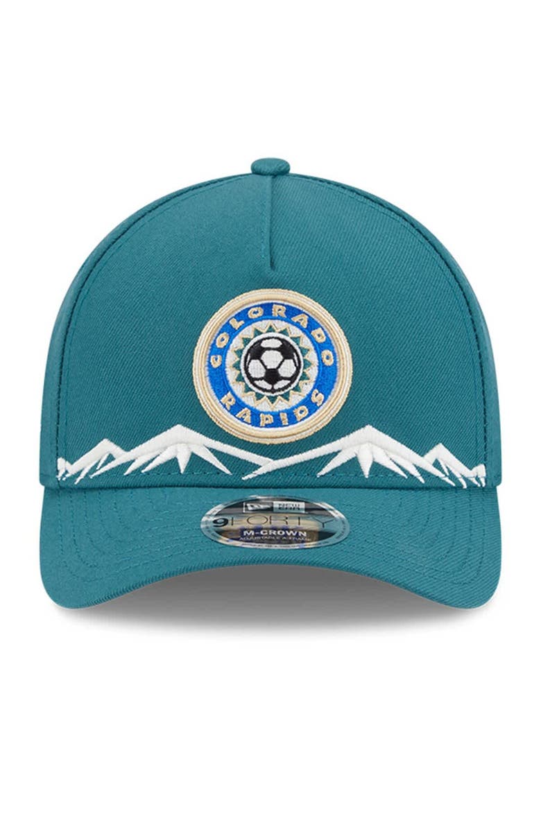 New Era Men's New Era Green Colorado Rapids 2025 Jersey Hook 9FORTY M-Crown Adjustable Hat, Alternate, color, Green