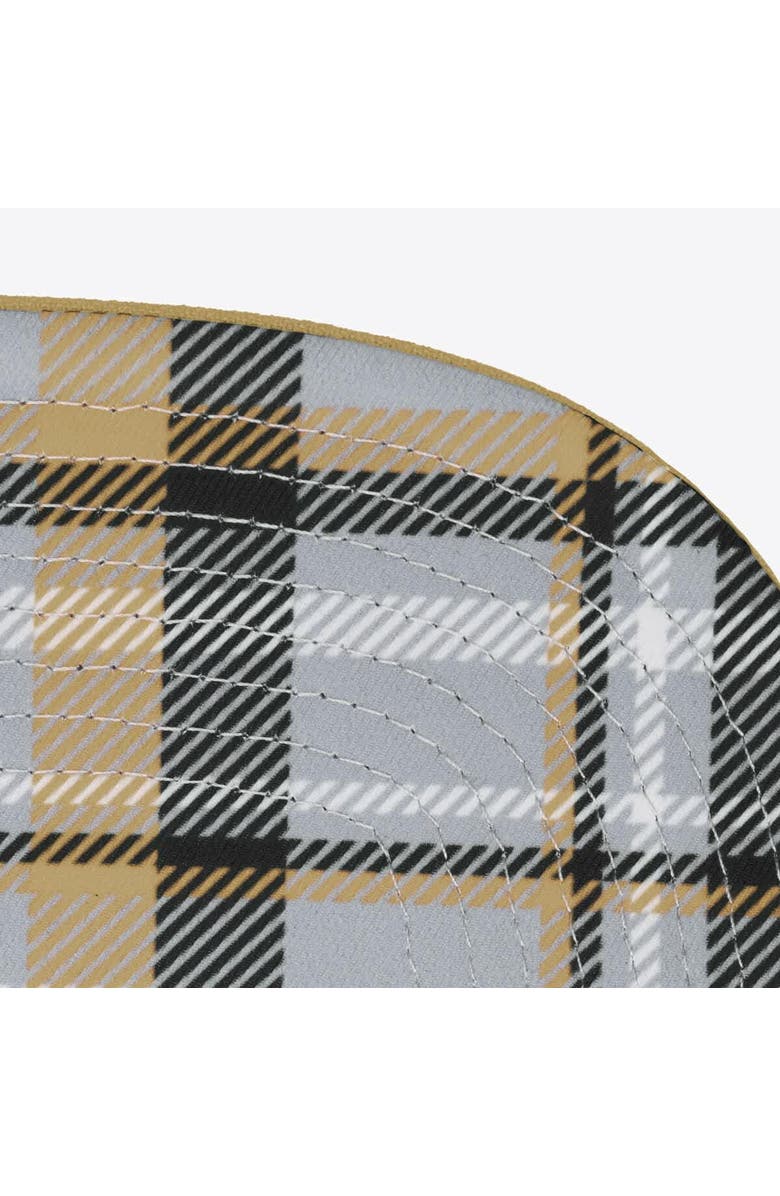 Mitchell & Ness Men's Mitchell & Ness Gray/Gold UCF Knights Plaid OG Snapback Hat, Alternate, color, Gray