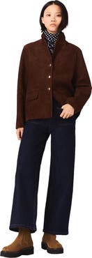 maje Wide jeans with patch pockets