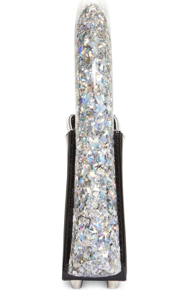 L’alingi L'alingi Glitter Resin Top Handle Bag, Alternate, color,