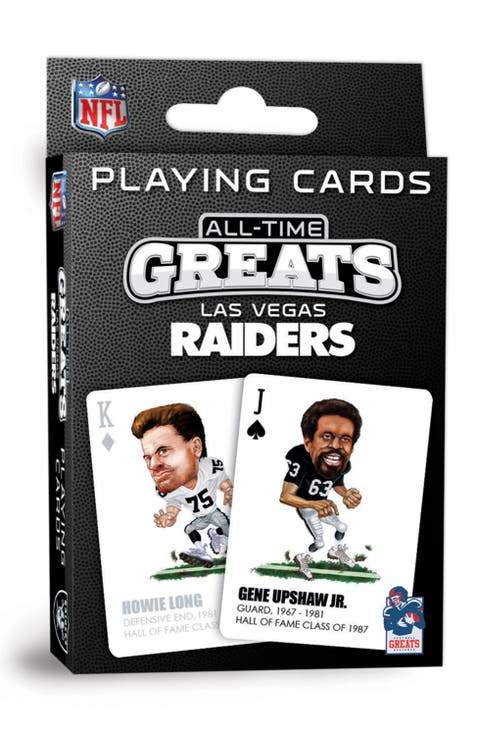 Las Vegas Raiders All-Time Playing Cards