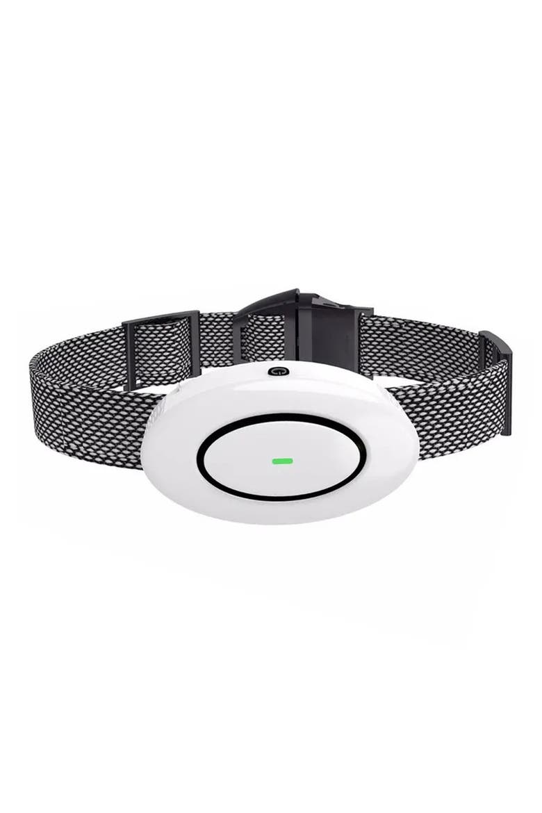 Barksafe LED 1-to-3 Dog 1,200 Foot Range 7-Level Vibration and Sound Training Dog Collar, Main, color, BLACK/ WHITE