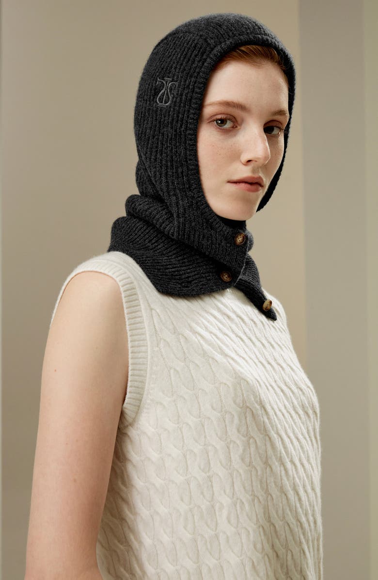 Lilysilk Cashmere Balaclava, Alternate, color, 