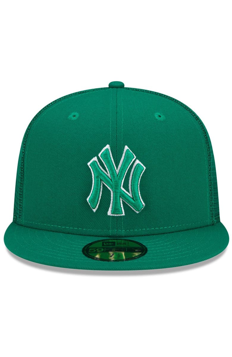 New Era Men's New Era Green New York Yankees 2022 St. Patrick's Day 59FIFTY Fitted Hat, Alternate, color, 