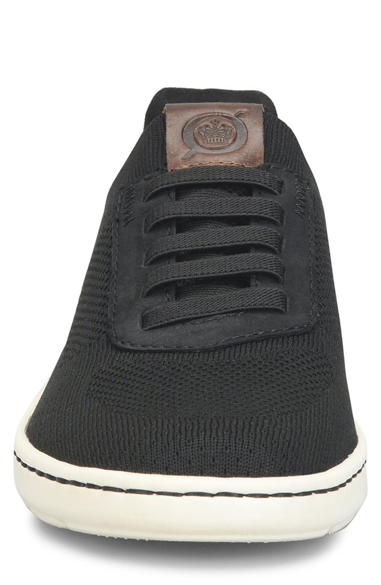 Børn Conrad III Sneaker, Alternate, color, Black Knit