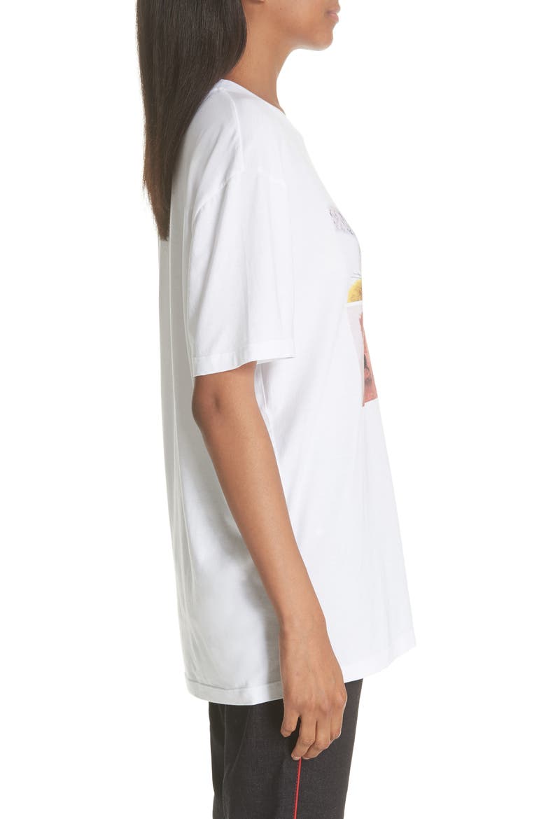 Stuffed Animal Graphic Tee, Alternate, color, PURE WHITE