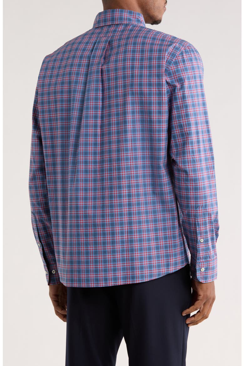 Regular Fit Non-Iron Oxford Button-Down Shirt, Alternate, color, QUIETHARBORPLD