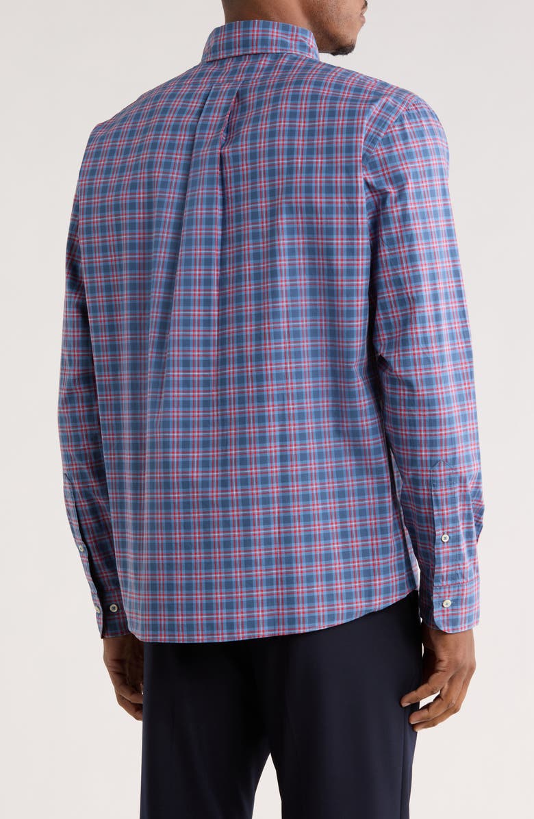 Brooks Brothers Regular Fit Non-Iron Oxford Button-Down Shirt, Alternate, color, Quietharborpld