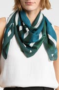 BCBG Diamond Geometric Square Scarf