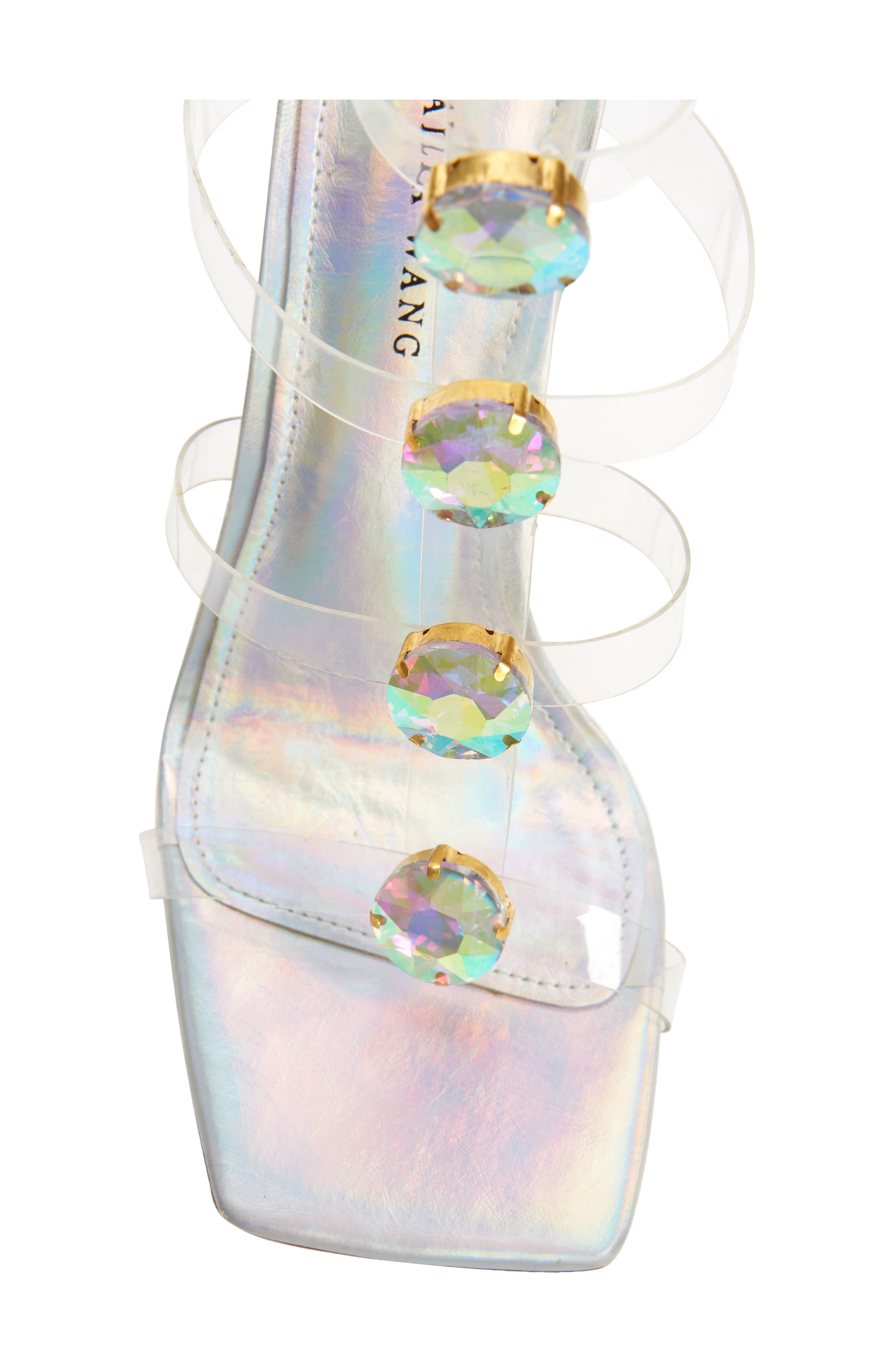 AZALEA WANG Esme Strappy Cage Sandal, Alternate, color, 