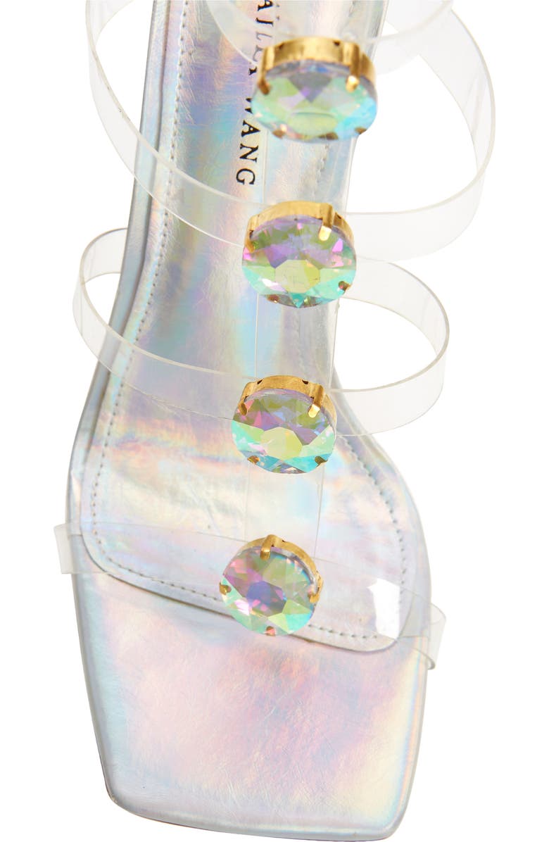 AZALEA WANG Esme Strappy Cage Sandal, Alternate, color,